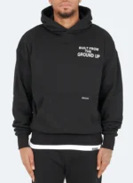 Built From The Ground Up Hoodie Black