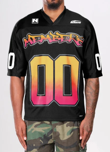 Graffiti Members Jersey Black