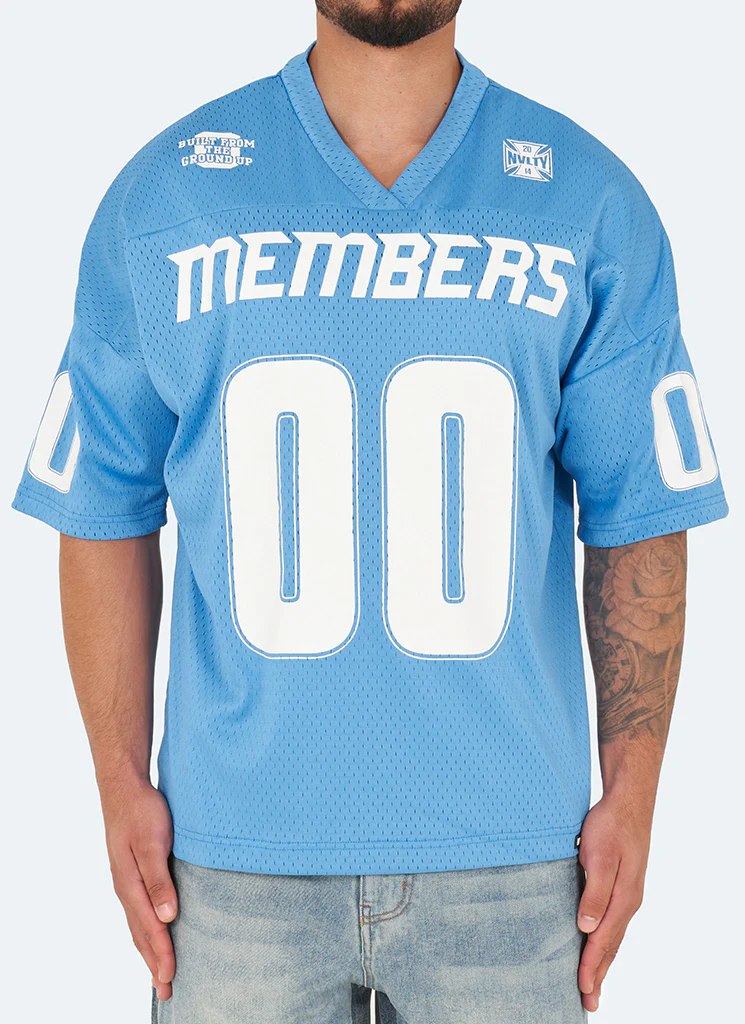 Members Jersey Baby Blue Members Jersey Baby Blue