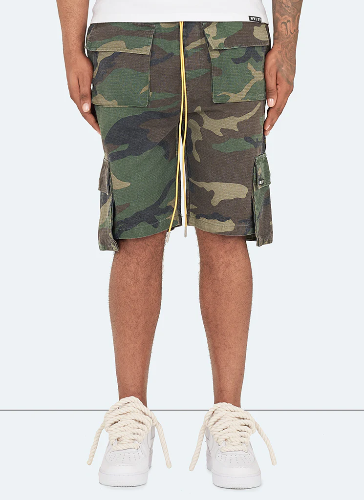 Vintage 4 Pocket Cargo Shorts Camo Vintage 4 Pocket Cargo Shorts Camo
